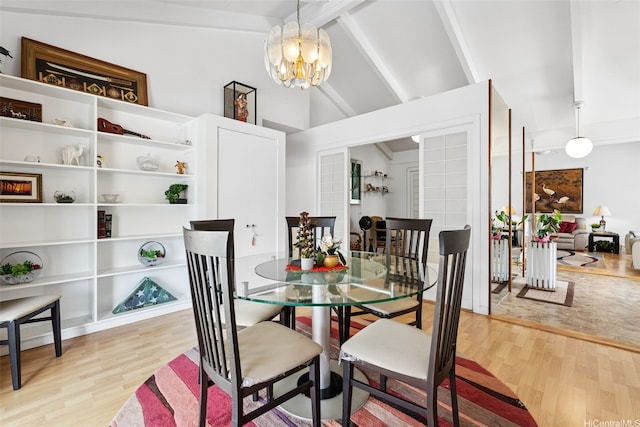 463 Kaleimamahu St, Honolulu, HI 96825 - dining room featuring light wood-type flooring and a chandelier
