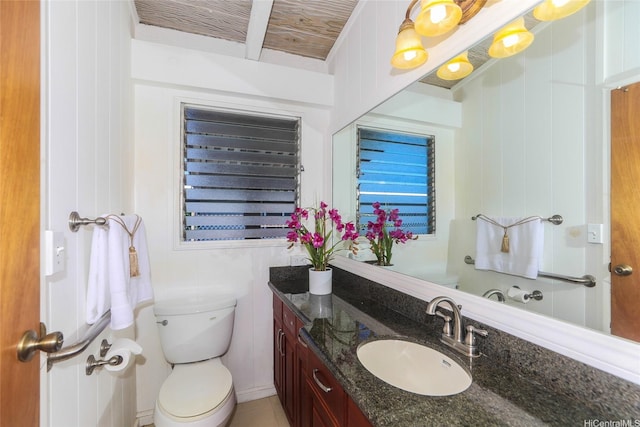 1631 Hoohulu St, Pearl City, HI 96782 - bathroom featuring toilet and vanity