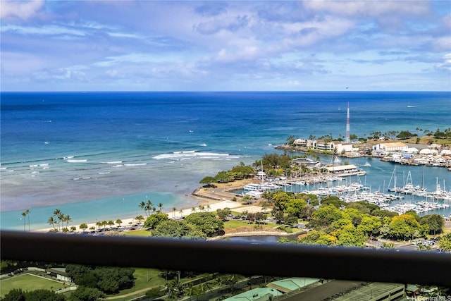 1177 Queen St Unit 4306, Honolulu, HI 96814 - water view with numerous boat docks