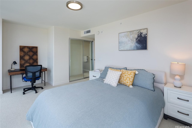 888 Kapiolani Blvd Unit 2703, Honolulu, HI 96813 - bedroom featuring light carpet and a closet