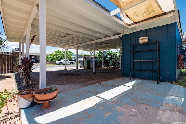 91-517 Pohakupuna Rd, Ewa Beach, HI 96706 - view of patio featuring a carport