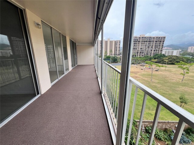 909 Ala Lilikoi St Unit 505, Honolulu, HI 96818 - balcony with a city view