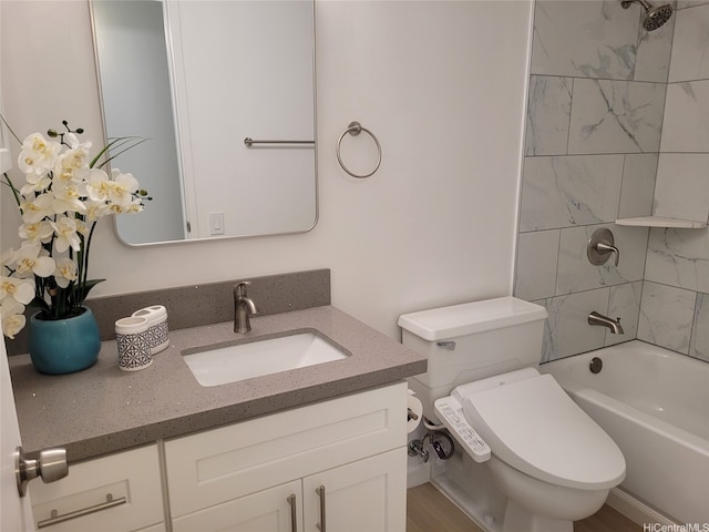 909 Ala Lilikoi St Unit 505, Honolulu, HI 96818 - full bathroom featuring vanity and tub / shower combination