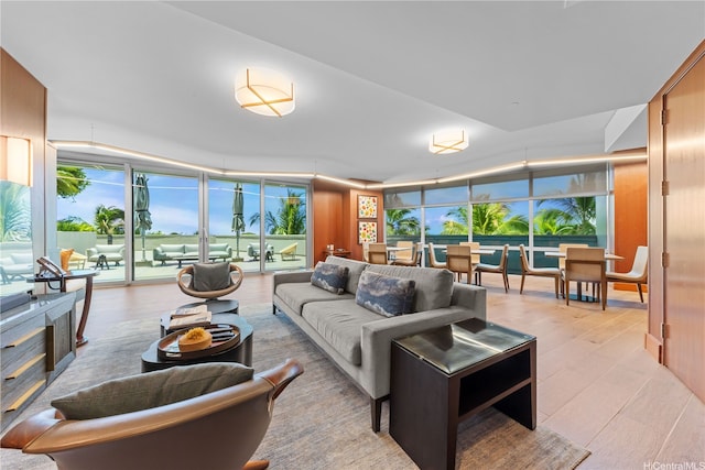 1288 Ala Moana Blvd Unit 21A, Honolulu, HI 96814 - living room with a wall of windows