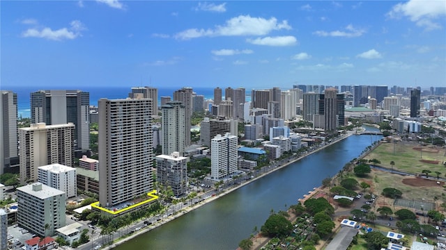 2121 Ala Wai Blvd Unit 1603, Honolulu, HI 96815 - view of urban area with a large body of water