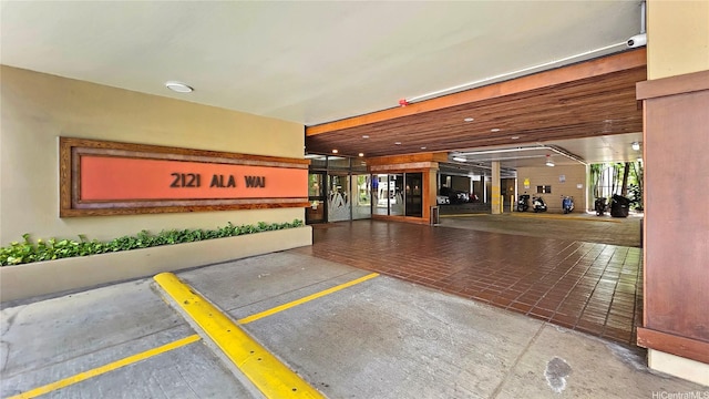 2121 Ala Wai Blvd Unit 1603, Honolulu, HI 96815 - view of parking deck