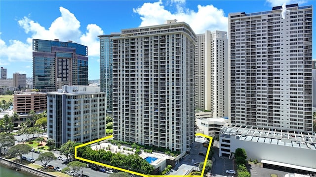 1717 Ala Wai Blvd Unit 2002, Honolulu, HI 96815 - view of building exterior featuring a view of city