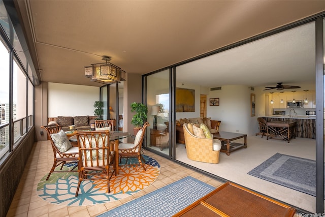 583 Kamoku St Unit Dh2303, Honolulu, HI 96826 - sunroom / solarium with a sink
