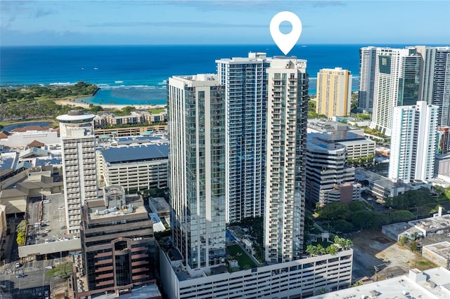 1388 Kapiolani Blvd Unit 3701, Honolulu, HI 96814 - view of urban area with a large body of water