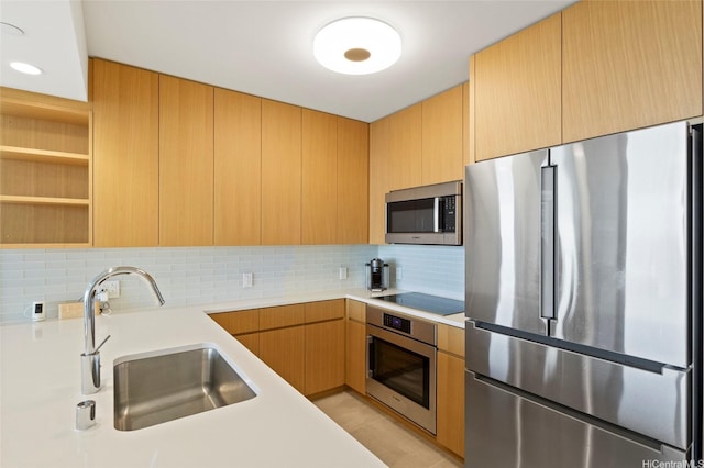 1388 Kapiolani Blvd Unit 3701, Honolulu, HI 96814 - kitchen featuring appliances with stainless steel finishes, light countertops, and backsplash