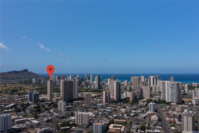 2525 Date St Unit 405, Honolulu, HI 96826 - city view featuring a nearby body of water