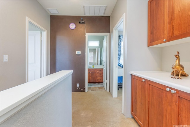 91-1152 Paapaana St, Ewa Beach, HI 96706 - hallway with light colored carpet