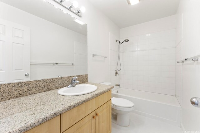 1410 Alapai St Unit 5, Honolulu, HI 96813 - full bath with vanity, toilet, and shower / tub combination