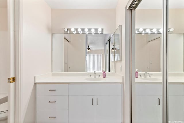 91-225 Hanapouli Cir Unit 33F, Ewa Beach, HI 96706 - full bath featuring vanity and a ceiling fan