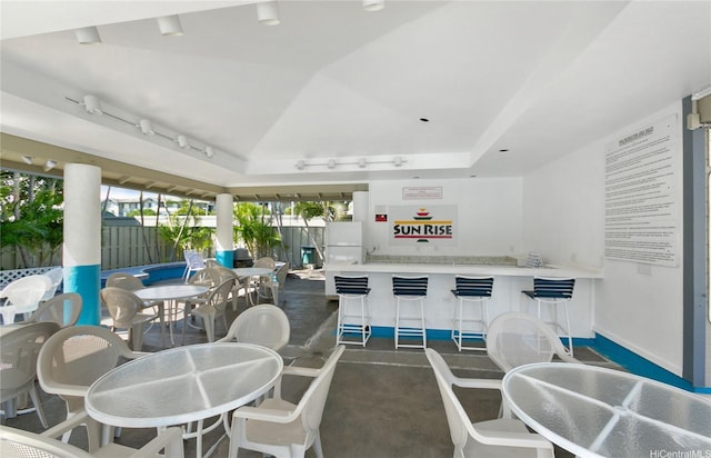 91-225 Hanapouli Cir Unit 33F, Ewa Beach, HI 96706 - view of patio / terrace featuring outdoor dining area