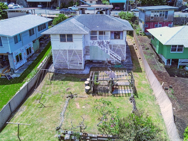 1968 10th Ave, Honolulu, HI 96816 - view from above of property