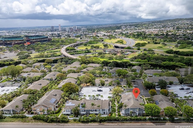 492 Mananai Pl Unit 13E, Honolulu, HI 96818 - aerial perspective of suburban area