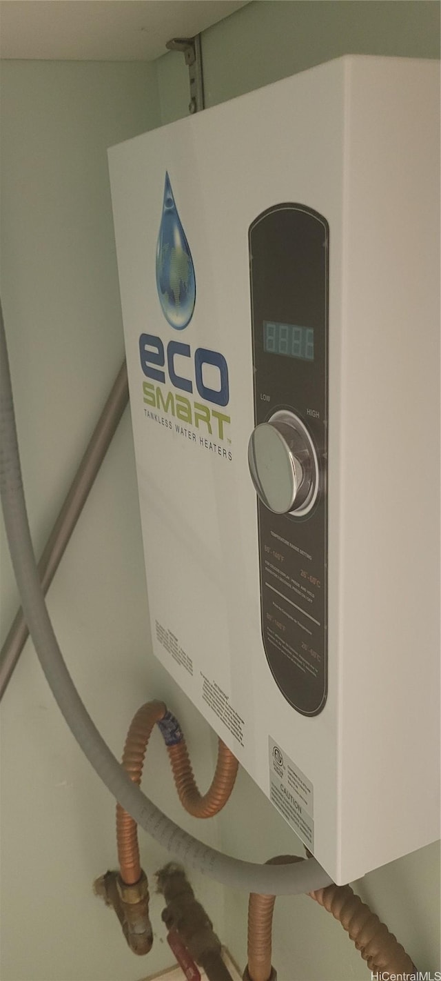 1402 Piikoi St Unit 502, Honolulu, HI 96822 - detailed view of tankless water heater
