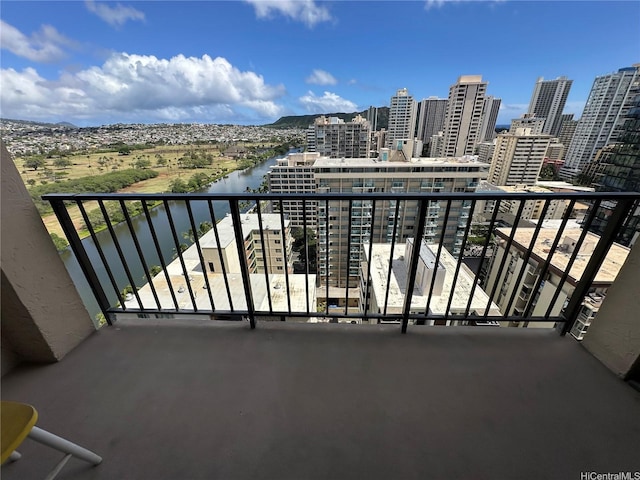 2345 Ala Wai Blvd Unit 2209, Honolulu, HI 96815 - balcony featuring a water view and a city view