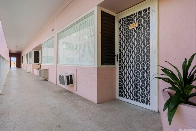 1020 Green St Unit 303, Honolulu, HI 96822 - doorway to property with concrete block siding