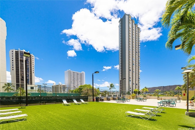 229 Paoakalani Ave Unit 1501, Honolulu, HI 96815 - view of community featuring a mountain view