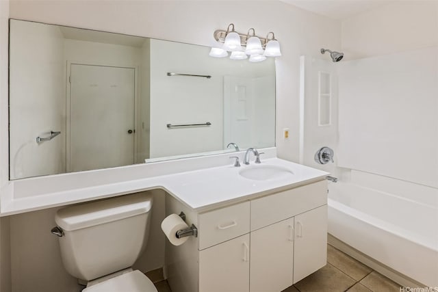 91-1199 Mikohu St Unit 39D, Ewa Beach, HI 96706 - full bath featuring vanity, tub / shower combination, tile patterned floors, and toilet