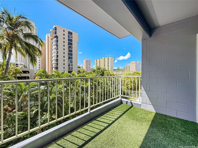 955 Ala Lilikoi St Unit 305, Honolulu, HI 96818 - balcony with a city view