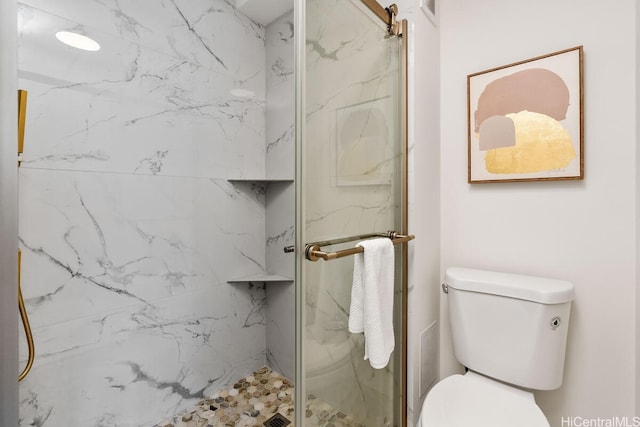 53-549 Kamehameha Hwy Unit 402, Hauula, HI 96717 - full bathroom featuring a marble finish shower and toilet