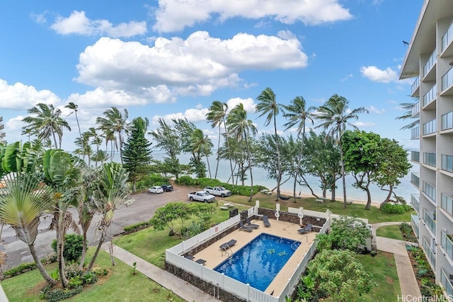 53-549 Kamehameha Hwy Unit 402, Hauula, HI 96717 - community pool with a water view