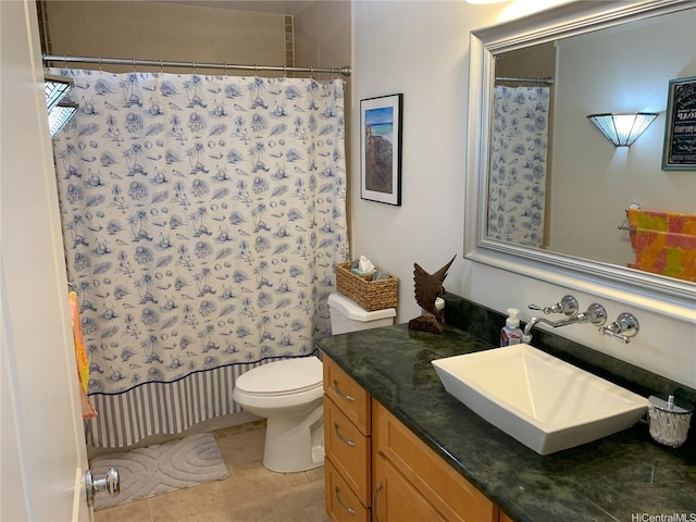92-882 Wainohia St, Kapolei, HI 96707 - full bathroom featuring vanity, tile patterned flooring, and a shower with shower curtain