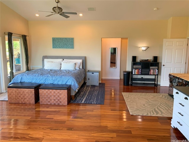 92-882 Wainohia St, Kapolei, HI 96707 - bedroom with wood finished floors and recessed lighting