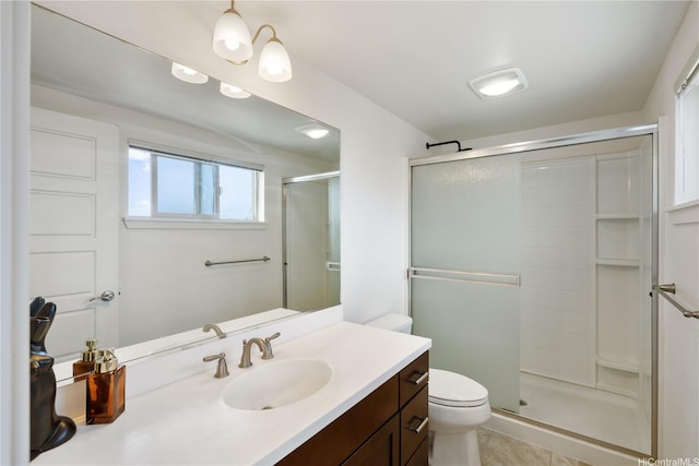 91-1081 Iwikuamoo St Unit 1202, Ewa Beach, HI 96706 - full bathroom with vanity, a shower stall, and tile patterned flooring