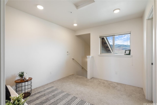 91-1081 Iwikuamoo St Unit 1202, Ewa Beach, HI 96706 - empty room with carpet floors, recessed lighting, and attic access