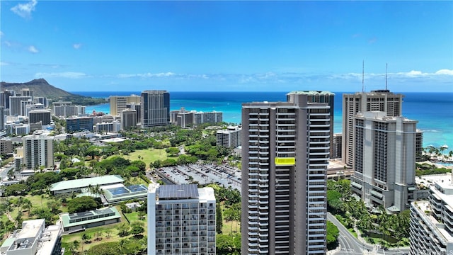 1910 Ala Moana Blvd Unit 32E, Honolulu, HI 96815 - view of urban area with a large body of water