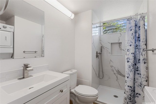 94-100 Huki Pl Unit S106, Waipahu, HI 96797 - bathroom featuring a shower with curtain, vanity, and toilet