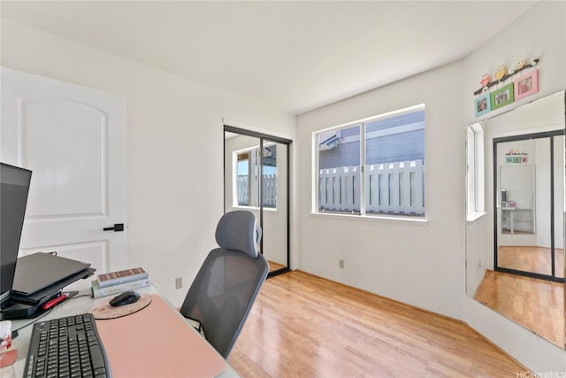 98-1941 Kaahumanu St Unit J, Aiea, HI 96701 - home office with light wood-type flooring