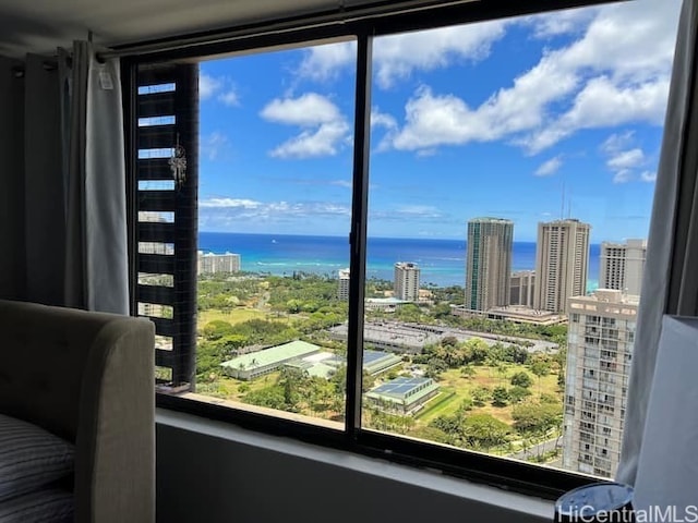 444 Niu St Unit 3802, Honolulu, HI 96815 - water view with nearby urban area