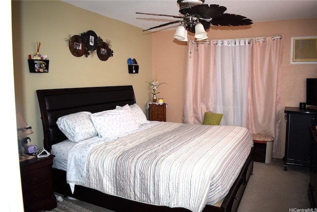 94-1059 Pouhana Way Unit 3, Waipahu, HI 96797 - carpeted bedroom featuring ceiling fan