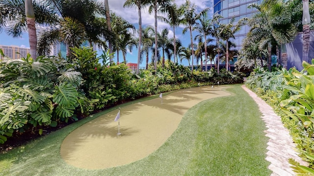 1108 Auahi St Unit 3201, Honolulu, HI 96814 - surrounding community featuring a putting area