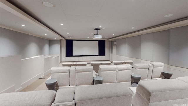 1108 Auahi St Unit 3201, Honolulu, HI 96814 - cinema with recessed lighting and baseboards