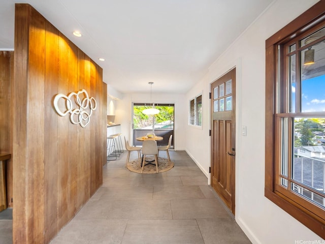 2527 Henry St Unit A, Honolulu, HI 96817 - corridor featuring baseboards and recessed lighting