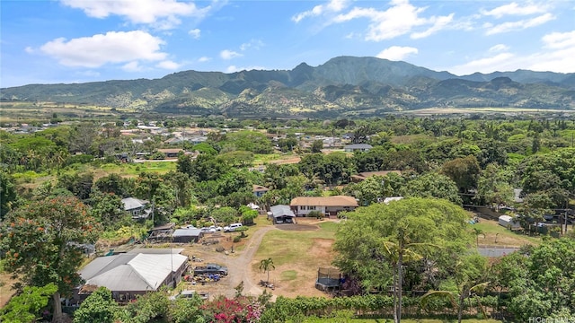 66-342-A Aukai Ln Unit 2, Haleiwa, HI 96712 - bird's eye view of mountains