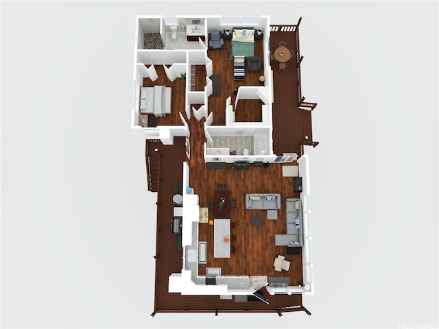 66-342-A Aukai Ln Unit 2, Haleiwa, HI 96712 - view of room layout