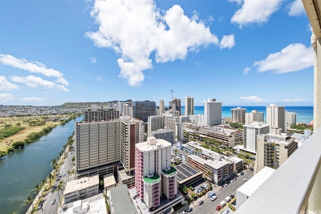 445 Seaside Ave Unit 3203, Honolulu, HI 96815 - view of city with a nearby body of water