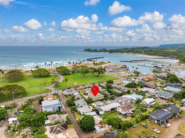 66-158A Haleiwa Rd, Haleiwa, HI 96712 - aerial view of residential area with a large body of water