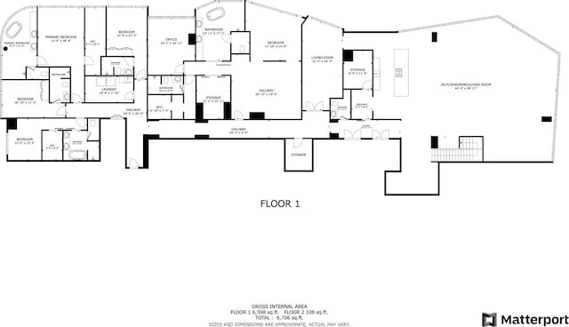 1108 Auahi St Unit 3800, Honolulu, HI 96814 - view of home floor plan
