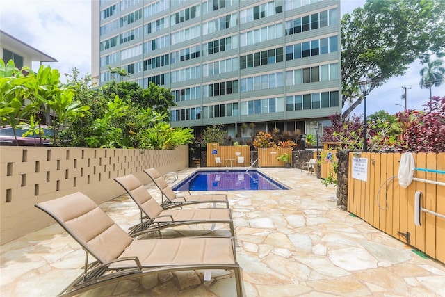 1550 Wilder Ave Unit A202, Honolulu, HI 96822 - view of pool featuring a patio