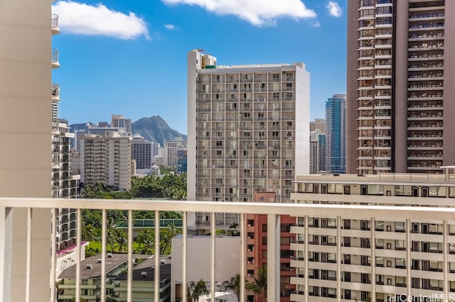 400 Hobron Ln Unit 1609, Honolulu, HI 96815 - balcony featuring a city view