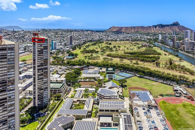 583 Kamoku St Unit Ph7, Honolulu, HI 96826 - view of urban area with a water and mountain view