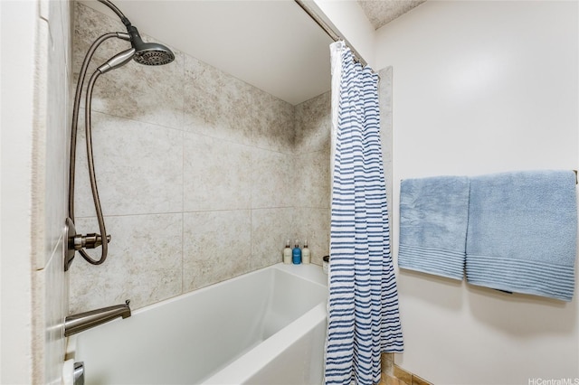 250 Kawaihae St Unit 10E, Honolulu, HI 96825 - bathroom with shower / tub combo with curtain